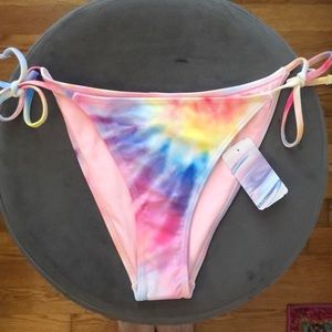 NWT TIE DYE BIKINI BOTTOMS